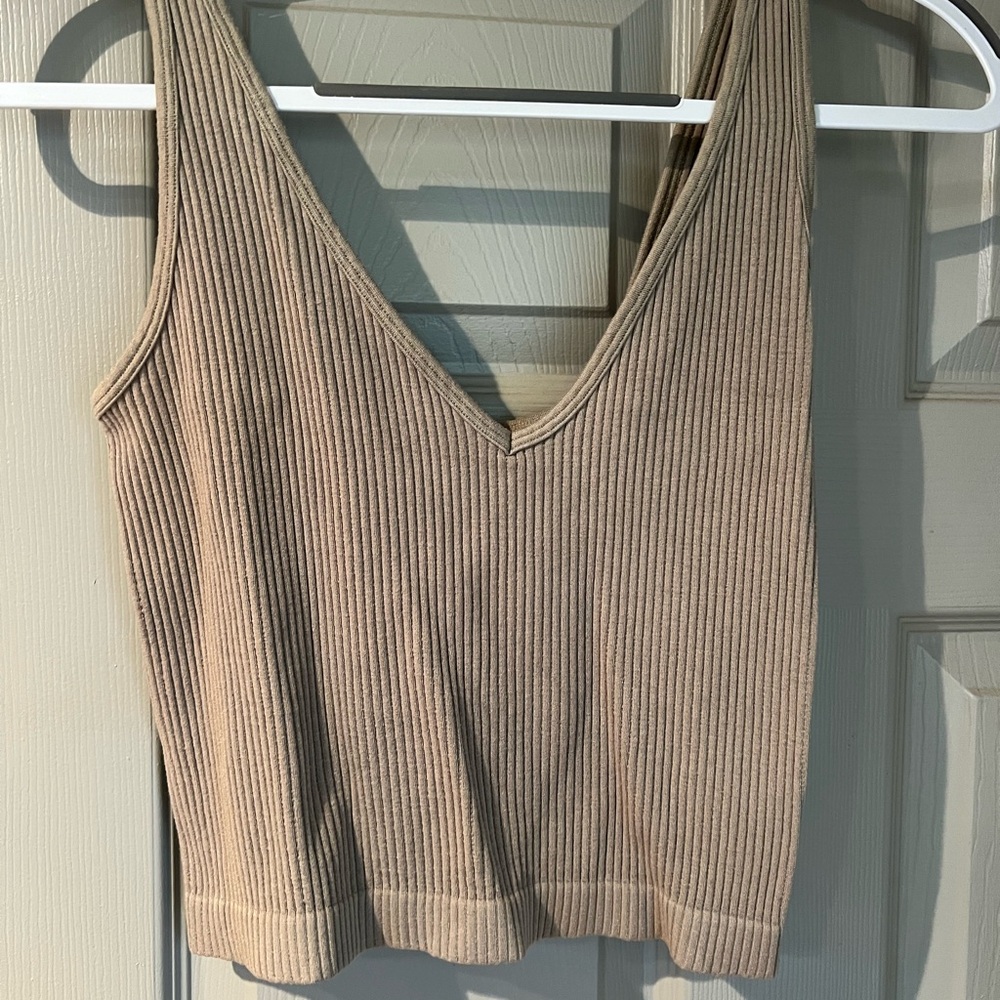 Free People Tan Women's Top